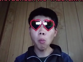 A young Japanese gay man masturbates for the viewers pleasure.
