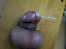 Ballbusting leads to multiple orgasms and a happy ending