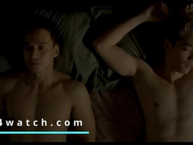 Naked Asian celebrity in hot gay movie sex scene
