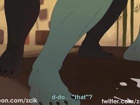 Gay porn with furry theme