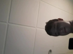 Gay man gives blow job to another gay man in two parts.