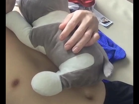 Young gay twinks masturbate and perform oral sex.