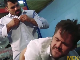 Jean Franko’s big cock and ass fucking with gay hunk Mike De Marko