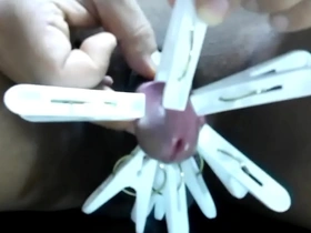 Japanese cock BDSM, pain and pleasure of CBT
