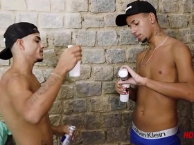 Young amateur gays first time with a big cock