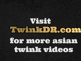 Asian doctor examines twinks anal cavities after blow jobs