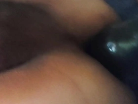 DIY anal play with a homemade dildo in Monterrey