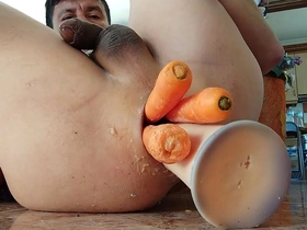 Hot gay fisting and blowjob action