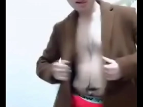 Katsuya, a gay Japanese man, in an adult video.