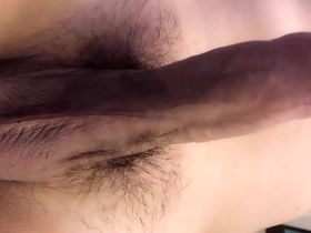Solo boy’s intense masturbation with a happy ending