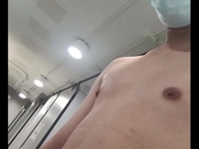 Public restroom wank in Hong Kong