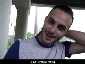 Straight boy gets paid to have sex with gay man on street for POV movie