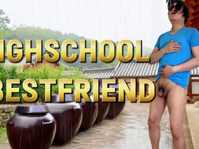 Two closeted homosexuals appreciate each other’s appearance and then engage in oral sex.