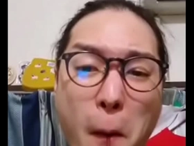 Straight gay Japanese man’s first time on camera