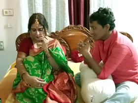 Impotent husband allows beautiful Indian bride to be seduced by another man.