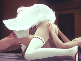 Kitsune Femboy’s wild ride in Yaoi porn with hot bubble butt and more