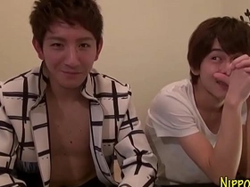 A young Japanese man masturbates and has anal sex.