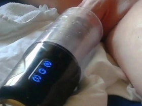 Gay masturbation experience with sex toys and fetish exploration