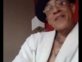 Releasing a lot of semen while stroking my cock