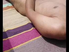 Young and straight Indian hunk tries out gay sex