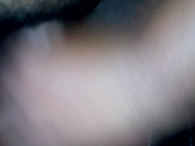 Single man enjoying solo pleasure with his cock