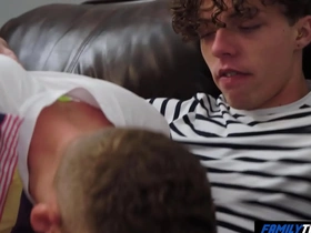 A forbidden love between a straight man and his gay stepbrother in a family affair.