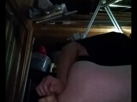 Solo fun with anal toys (gay)