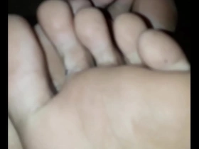 Dirty black feet are a fetish for gay men.