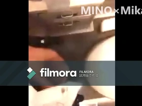 SNS influencers naughty journey back home on the shinkansen