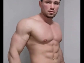 Muscle bottom Ximera’s underwear collection and nipple worship